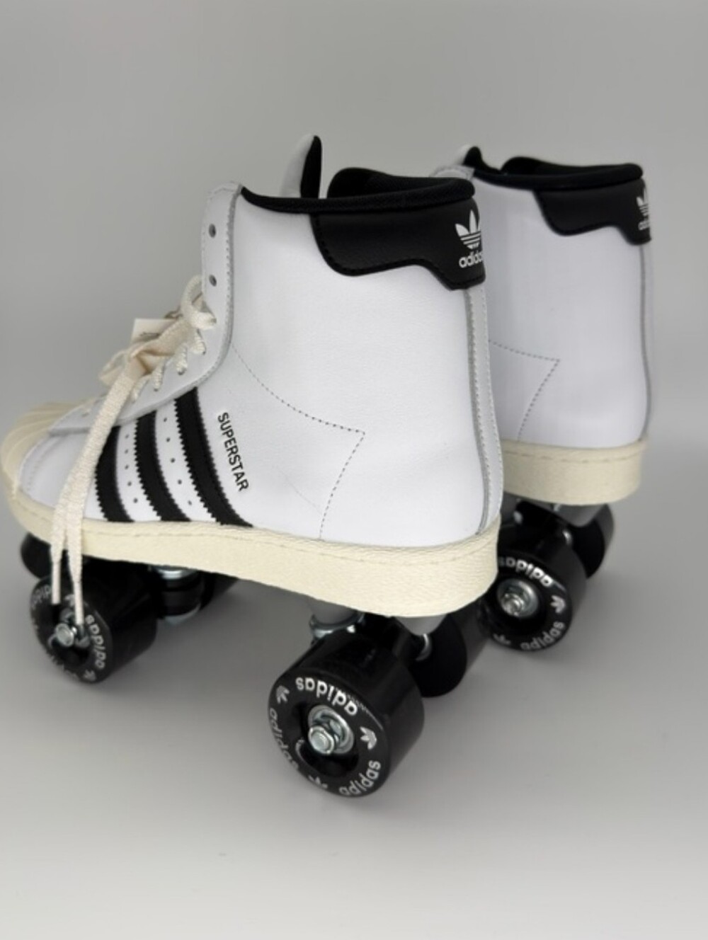 adidas Superstar 82 High-Top Roller Skates White & Black - Picture 13 of 16